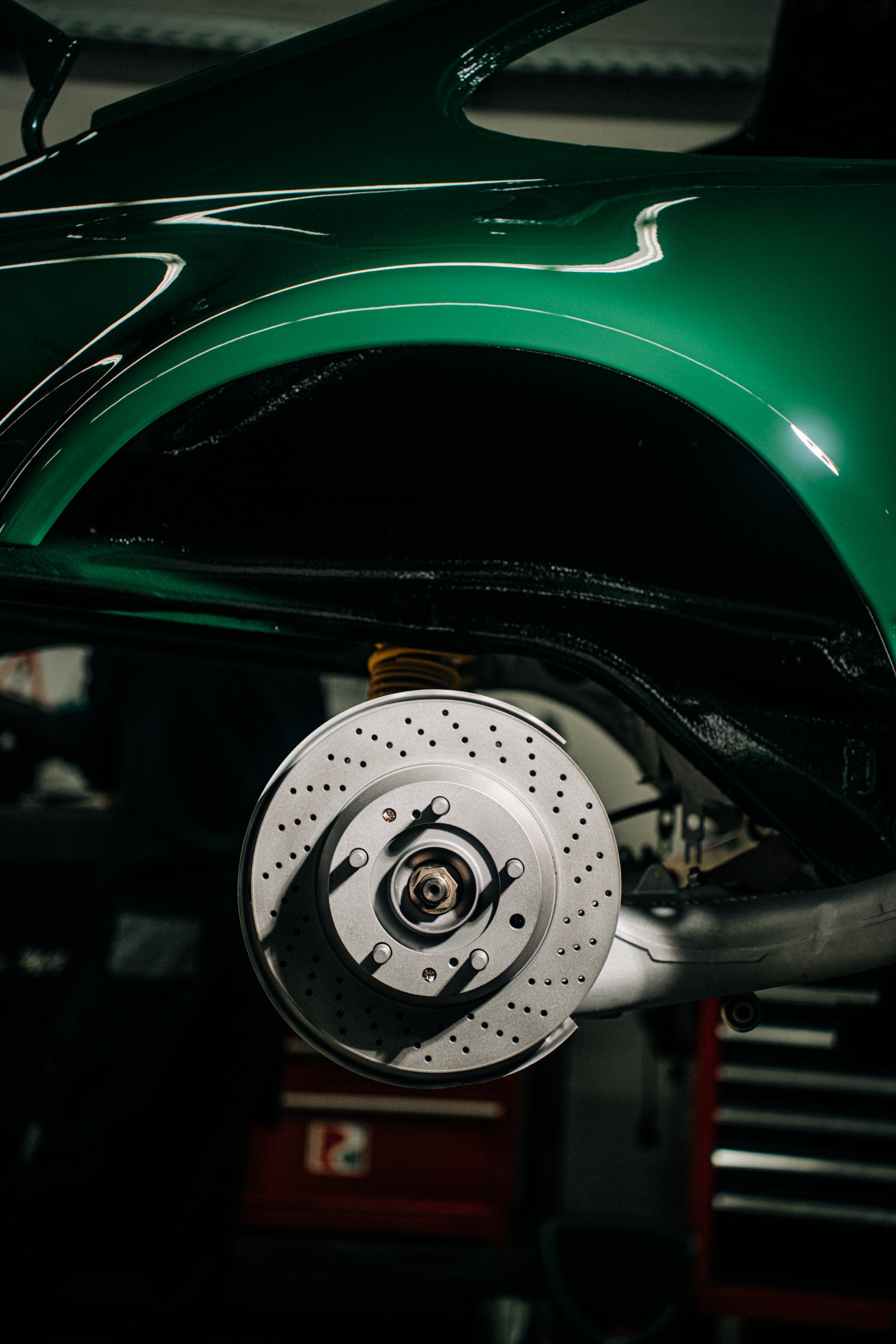 964 turbo Irish green build